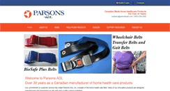 Desktop Screenshot of parsonsadl.com